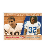 2002 Fleer Classic Combinations #5 Peyton Manning / Edgerrin James Colts... - $2.49