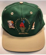 Summer Olympics 1996 Cap Atlanta 100 Yr. Plus 2 Olympics Tac Pins Vintag... - $24.95