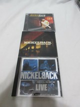 Lot of 3 Unique CDS All Nickelback Adult Owned Fully Tested Some Promos Etc BB - £17.30 GBP