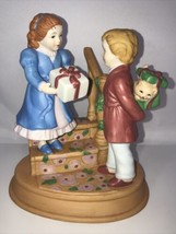 Avon Christmas Memories Series Celebrating The Joy Of Giving 1984 Figurine - £7.90 GBP