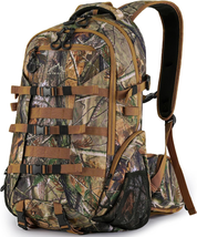600D Waterproof Hunting Backpack for Men,30L Camo Hunting Pack with Bow ... - £51.02 GBP