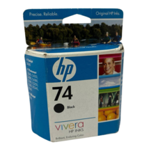 HP 74 CB335WN Black Ink Cartridge HP DeskJet D4260 OfficeJet J5780 Photosmart - £10.62 GBP