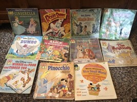 Vintage Walt Disney See Hear Read Books Lot Of 11 (Books Only) (No Records) - $14.85