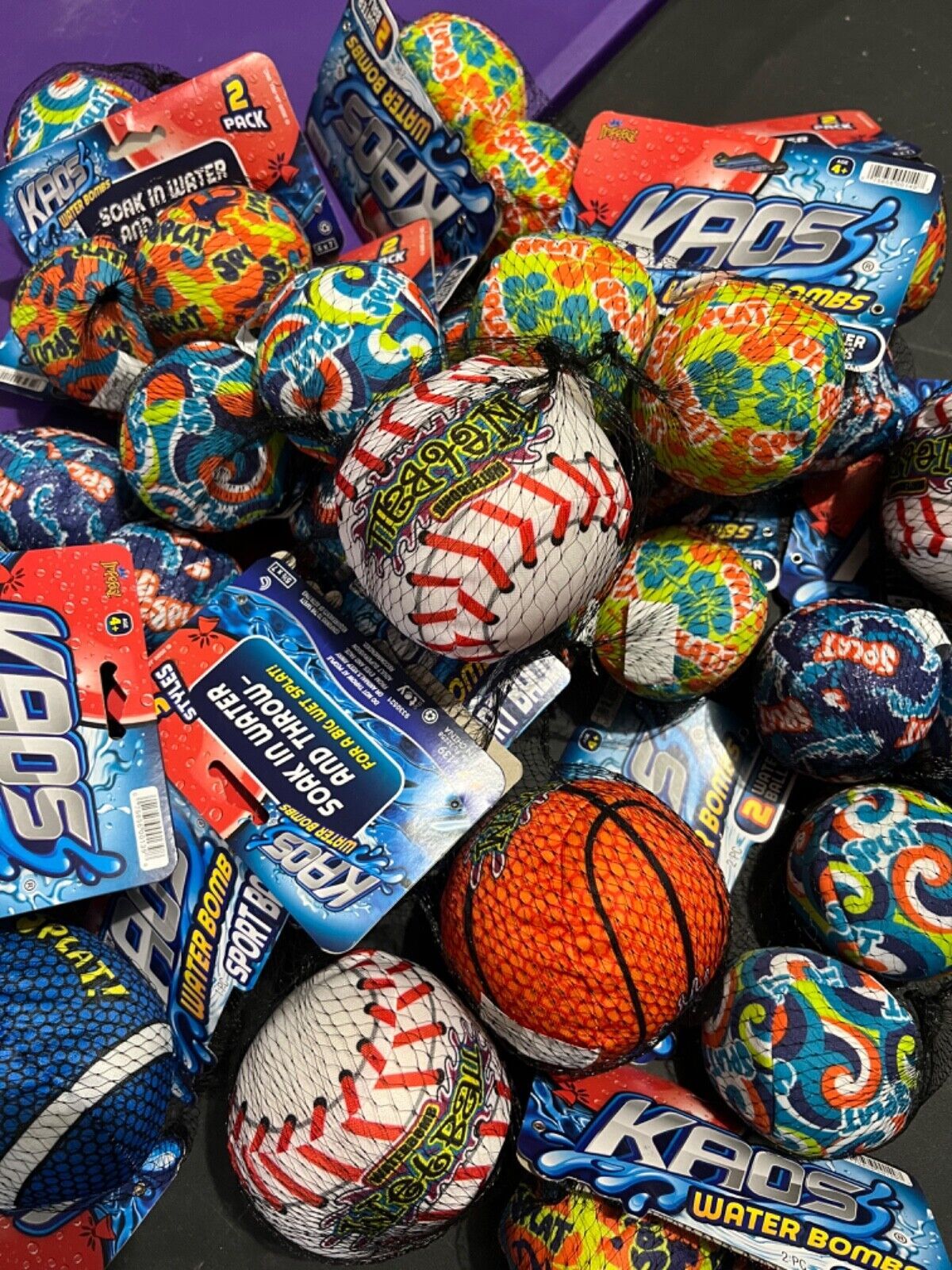 Kaos Water Bomb Splash Pool Ball Toy YOU CHOOSE Buy More Save &amp; Combine ... - $2.96+