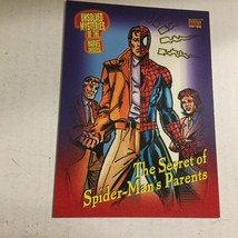 1993 Marvel The Secret of Spider-Man&#39;s Parents Comics Trading Card - $2.84