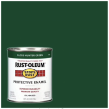 Rust-Oleum Protective Enamel Gloss Interior/Exterior Paint, Hunter Green... - £25.77 GBP