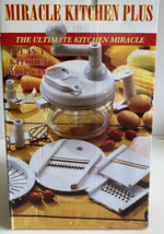Miracle Kitchen Plus Slicer Chopper Juicer Blender Mixer Shredder All In One Box - £14.17 GBP