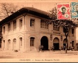 1910s Postcard Cambodia Pnom Penh w Indochine 6 &amp; 1/2 Cent Stamp UNP Bur... - $61.33