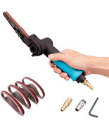 Air Belt Sander Pneumatic Tool Grinder For Aluminum Iron Steel Metal - $87.99