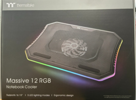 Thermaltake - CL-N020-PL12SW-A - Massive 12 RGB Laptop Cooling Stand - B... - $69.95