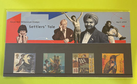 1999 Royal Mail Settlers Tale Presentation Pack 297 Collectable Stamps - £4.92 GBP