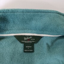 Vintage Woolrich Woolen Mills Women's L Green Full Zip Sleeveless Pockets Vest image 3