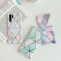 Electroplated marble mobile phone case - £12.40 GBP