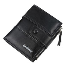 Baellerry Men Wallet Fashion Short Purse with Coin pocket Vintage Wallets double - £57.91 GBP