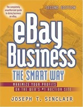 Used Ebay Business The Smart Way Maximize Your Profits Sinclair Red Cove... - $9.89