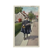 Carte postale Ye Olde Town Crier Provincetown Cape Cod Massachusetts MA 1937 - £4.64 GBP