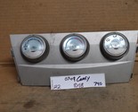 2007 Toyota Camry Temperature AC Climate 5590006162 Control  740-22 bx18 - $9.99