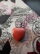 Red Heart Pendant 0.75&quot; Wide - No Chain Included - £7.80 GBP