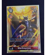 WarGreymon - ST1-11 (July Evolution Cup 2021 Event Pack) NM Digimon TCG - $138.60