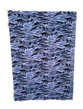New 19&quot; x 27&quot;  Nature&#39;s Elements by Hoffman International Fabrics Blue Waves - £7.59 GBP