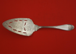 Threaded Oval by Henry Hebbard Sterling Silver Pie Server AS FH pierced 10 1/2&quot; - £244.53 GBP