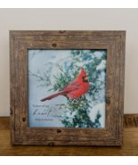 Cardinal print - A piece of my Heart lives in Heaven - £23.96 GBP