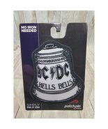 AC/DC Hells Bells Patch Pin No Iron Needed Embroidered Figpin - $183.43 MXN