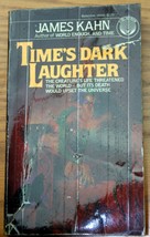 vntg 1982 James Kahn PBO mmpb 1st prt TIME&#39;S DARK LAUGHTER esp alien abduction - £4.15 GBP