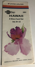 Vintage United Airlines Brochure Hawaii BRO13 - $9.89