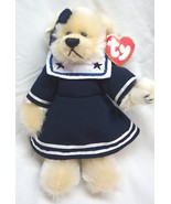 TY Attic Treasures Nautical BREEZY THE TEDDY BEAR 8&quot; Plush STUFFED ANIMA... - $300.82 MXN