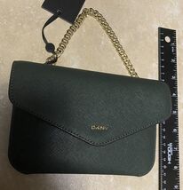 DKNY Small Authentic Demi Bag Ladies Handbag color Green - $35.61