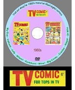 TV Comic 1960s on DVD. UK Classic Comics. Nostalgia. Collectible. UK CC - £4.72 GBP