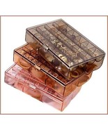 Caja de almacenamiento de joyas de acrílico portátil de 2 capas organiza... - $45.91 CAD