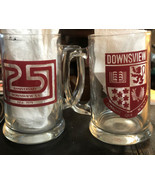 Set of 2 Downsview Secondary School Beer Mugs 1954-1979 Toronto - $22.41