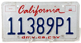 California License Plate - 11389P1 - Expired - $9.00
