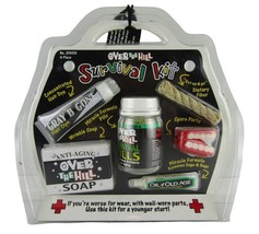 Over The Hill Survival Kit Party Gag Gift Novelty 6 Pieces Old Age Joke - New - £8.52 GBP
