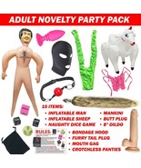 Adult Novelty Party Pack, 10 items~Couples, Bachelorette Parties, Old He... - £26.11 GBP