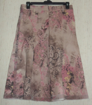 Excellent Womens Morgan De Toi Pretty Paisley Western Style Skirt Size 14 - £37.33 GBP
