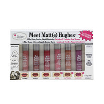 TheBalm by TheBalm Meet Matt(e) Hughes 6 Mini Long Lasting Liquid Lipsticks K... - $44.39