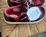 Hey Dude Wally Youth Plaid Slip-on Comfort Shoes!!(size 1 YTH) - $31.68