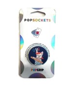 Authentic PopSockets Phone Grip Frenchie PopGrip &amp; Stand w/ Swappable Top - £5.50 GBP