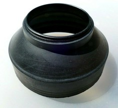 55mm Rubber Lens Hood Shade double threaded for Telephoto 135mm f2.8 f3.5 - $8.32