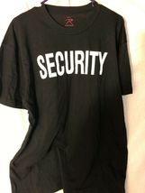 New without Tags Brand Military Style Black Security T Shirt X Large - $15.65