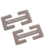 Metal Seat Belt Locking Clip and Adjuster 2-Pack from Seat Belt Extender... - $8.99