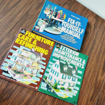 Lot Of 3 Vtg Fix Do It Yourself Home Repair Improvement Maintenance Book... - €15,22 EUR