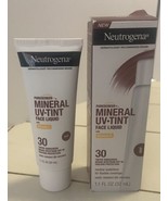 Neutrogena Pure Screen + Mineral UV Tint Face Liquid SPF 30 Deep 1.1 oz - £7.09 GBP