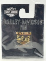 Black Hills Harley Davidson Rapid City South Dakota Vest Pin New HD - £9.65 GBP