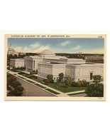 national Gallery Of Art. Washington DC C238 linen vintage Postcard Unused - €5,11 EUR