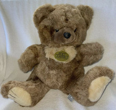 1991 Vintage Toys R Us Teddy Bear Soft Classic Plush 14&quot; Geoffrey Inc Stuffed - £7.98 GBP