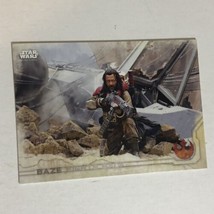Rogue One Trading Card Star Wars #28 Baze Fights Back - £1.54 GBP